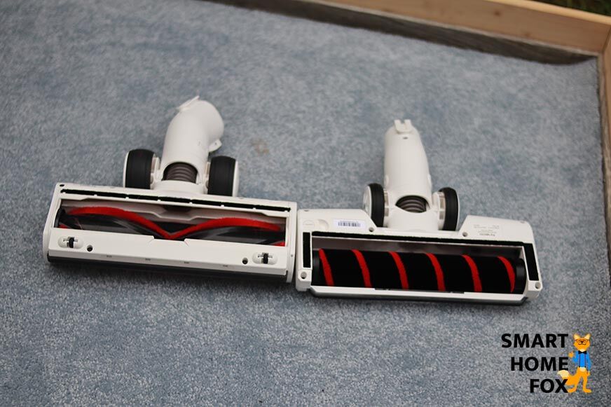 The electronic brushes from below